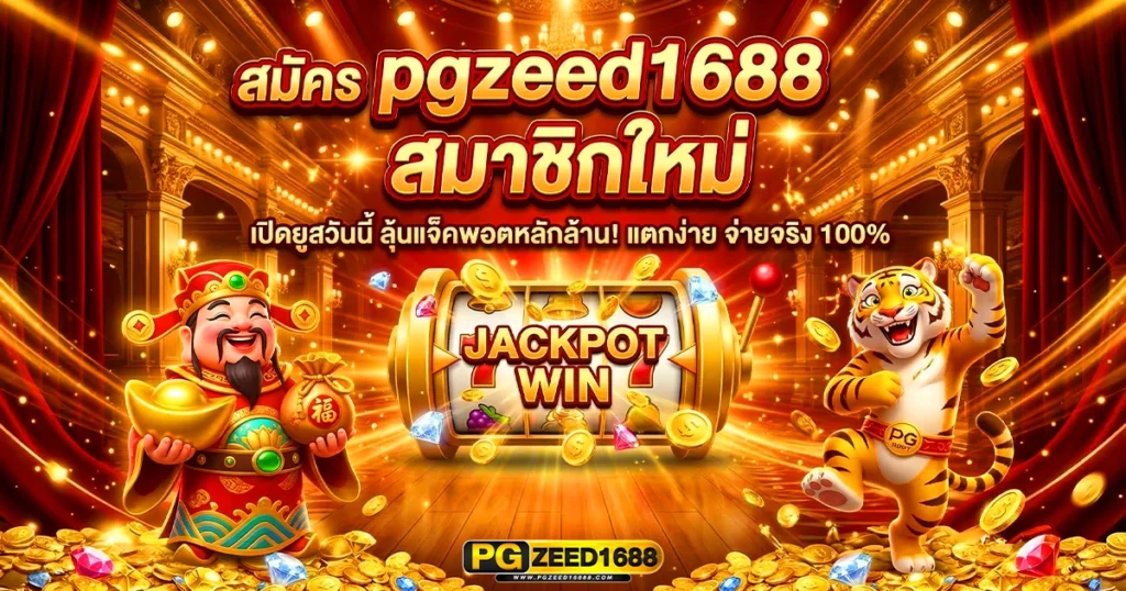 สมัคร pgzeed1688 สมาชิกใหม่ เว็บสล็อตแตกหนัก